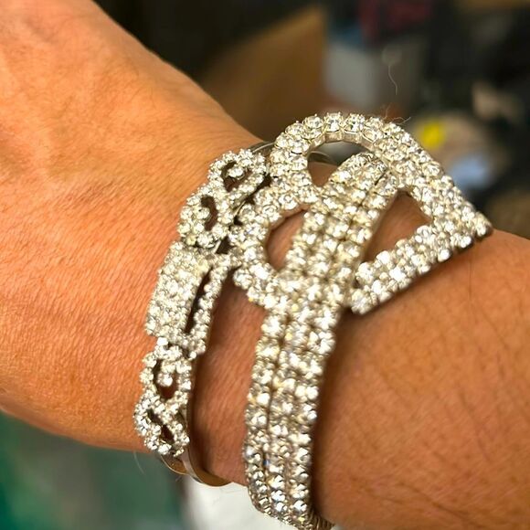 Unique Rhinestone Bracelets - Picture 1 of 7